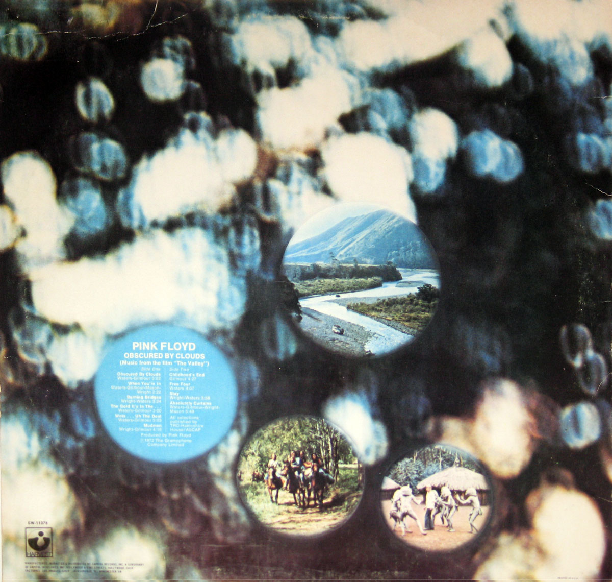 High Resolution Photo #2 PINK FLOYD Obscured Clouds USA 